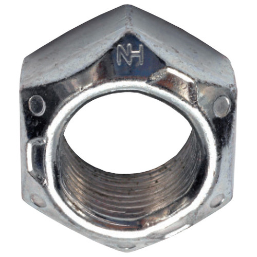 Heavy-Duty Grade C Lock Nuts, SAE, Zinc Plated