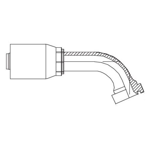 Cat-Flange - 67.5 deg Elbow, 4SP/6SP Series