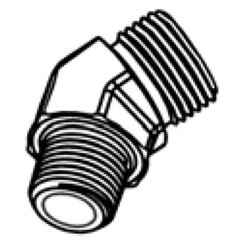 45 deg Male Elbow, For-Seal