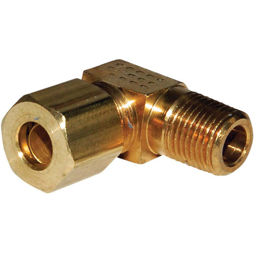 90 deg Male Elbow, Compression Fittings