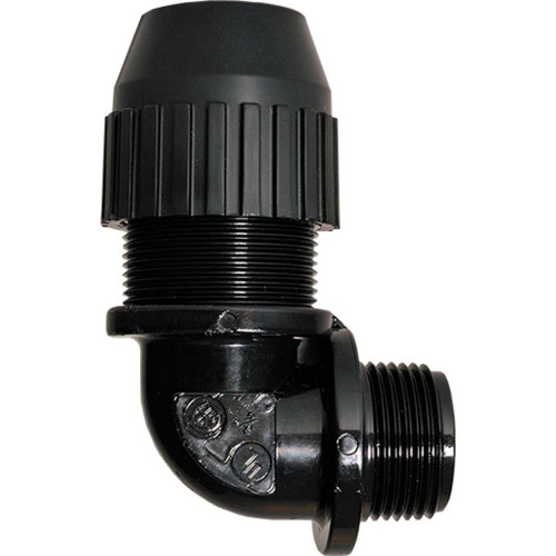 Nylon Liquidtight Strain Relief Connector 90 deg