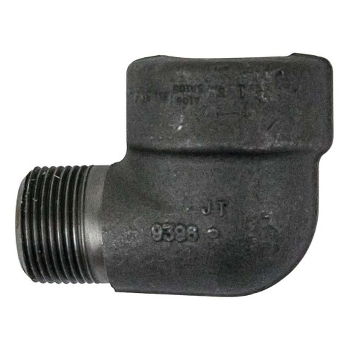 90 deg Street Elbow, Sch. 80 Black Pipe Fittings