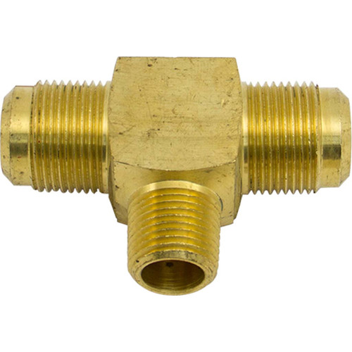 Male Branch Tee, SAE 45 deg Flare Fitting