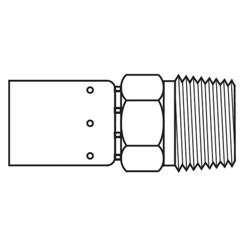 Male Pipe Rigid, 069 'E' Series