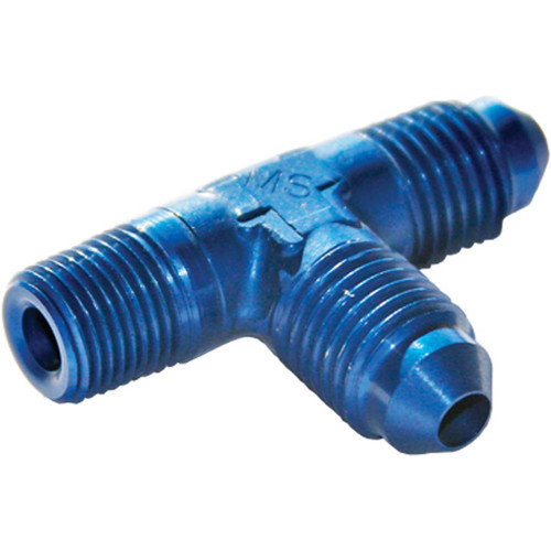 Pipe on Run Branch Tee 37 deg Flare Aluminum