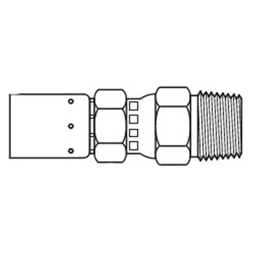 Male Pipe Swivel, 'E' Series