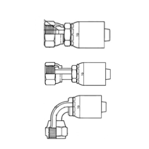Coll-O-Crimp 327 'E' Series Hose Fitting