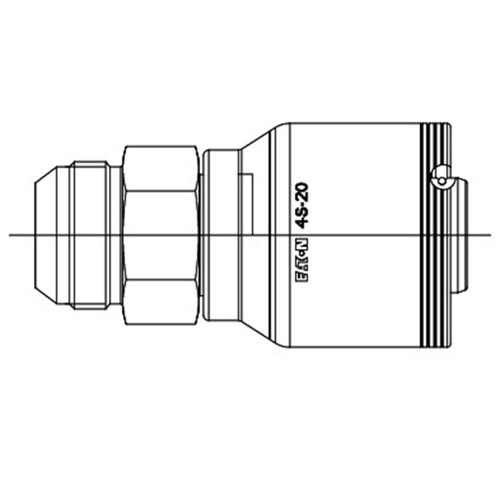 Male JIC 37 deg - Rigid (MJ), Straight