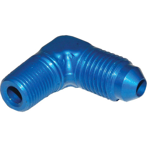 Pipe to 37 deg Flare 90 deg Elbow Aluminum