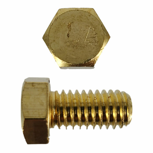Hex Head Cap Screws, Brass, USS