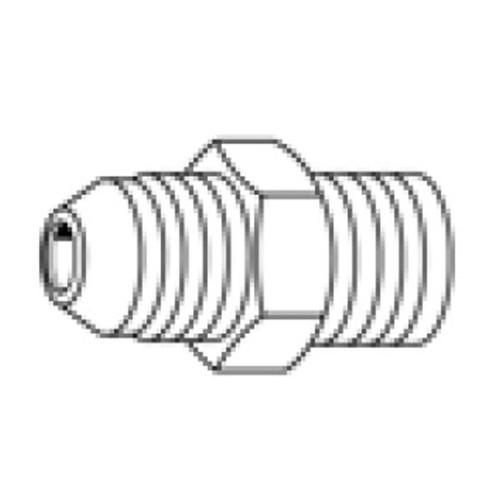 Male JIC 37 deg to 24 deg Metric Tube Seat Light