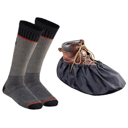 Shoe Covers and Socks