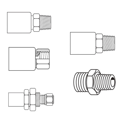 Coll-O-Crimp 338 'P' Series Hose Fitting