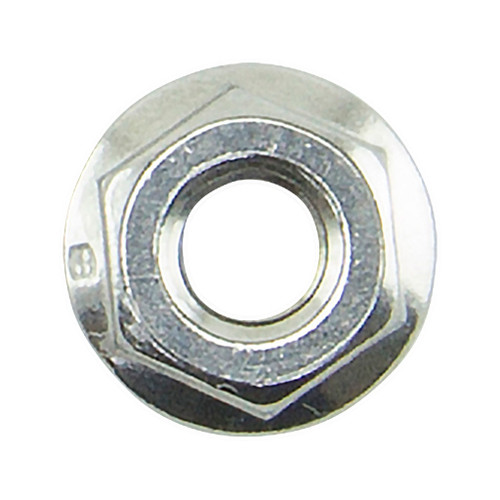 Flange Nut, Serrated, 18-8 Stainless Steel