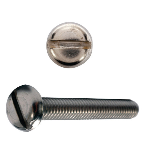 Slotted Pan Head Machine Screws 18-8 Stainless