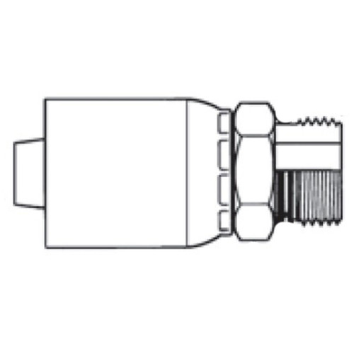 Male Straight Thread O-ring Rigid, 'Z' Series
