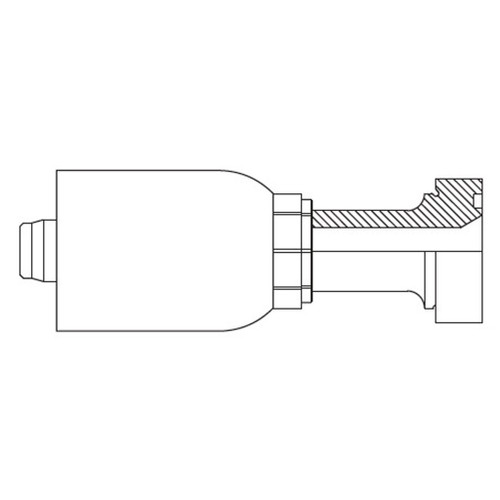 Cat-Flange Straight, 4SP/6SP Series
