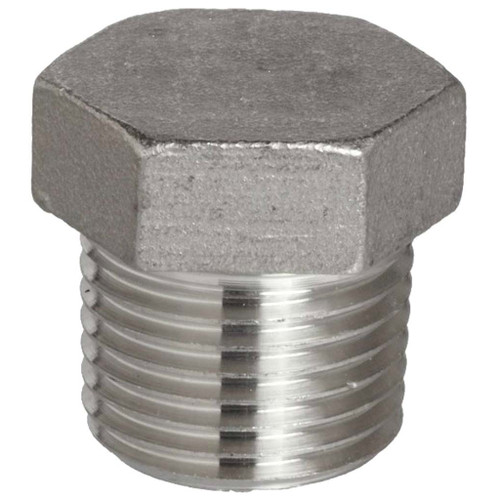 Hex Head Plug, 316 Stainless Steel Pipe Fittings