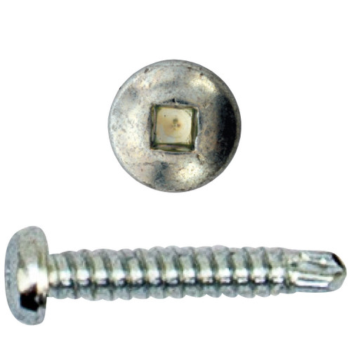 Square Drive Pan Head Drill Point Screws