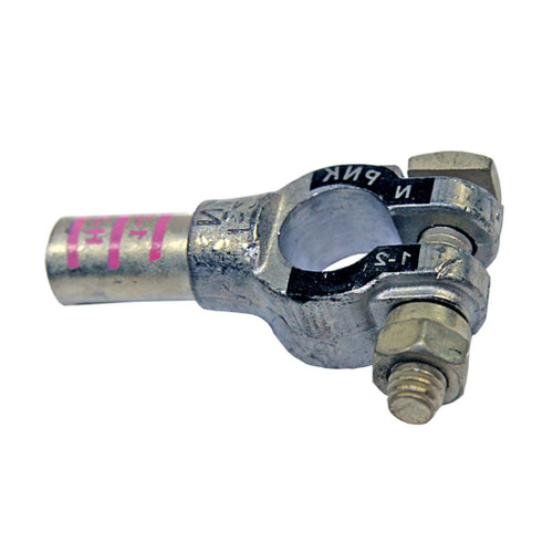 1-2 AWG, Negative, Straight, ECO-MAX Pure Copper Battery Terminal 1-2 AWG, Negative, Straight, ECO-MAX Pure Copper Battery Terminal