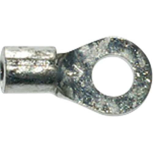 12-10 AWG, Ring, #10 Stud, Copper Non-Insulated Brazed Seam 12-10 AWG, Ring, #10 Stud, Copper Non-Insulated Brazed Seam