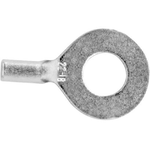 22-18 AWG, Ring, 1/4" Stud, Steel Alloy High Temp Non-Insulated 22-18 AWG, Ring, 1/4" Stud, Steel Alloy High Temp Non-Insulated