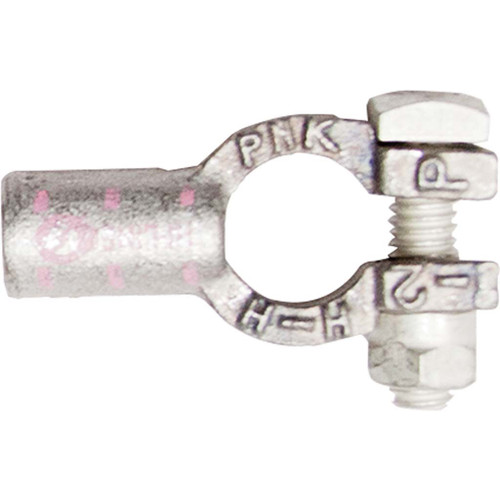 2-1 AWG, Positive, Straight, Battery Terminal Crimp-On 2-1 AWG, Positive, Straight, Battery Terminal Crimp-On