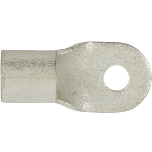 2/0 AWG, Ring, 5/16" (M8) Stud, Copper Non-Insulated Brazed Seam 2/0 AWG, Ring, 5/16" (M8) Stud, Copper Non-Insulated Brazed Seam