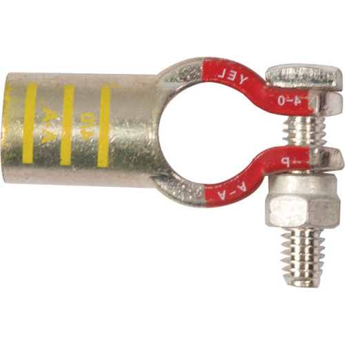 4/0, Positive, Straight, ECO-MAX Pure Copper Battery Terminal 4/0, Positive, Straight, ECO-MAX Pure Copper Battery Terminal