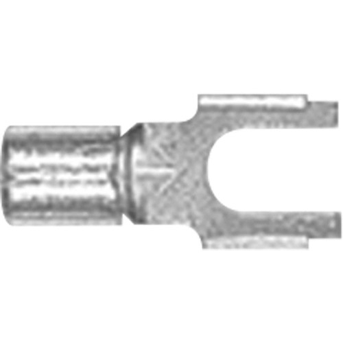 12-10 AWG, Ring, #10 Stud - Flanged, Copper Non-Insulated Brazed Seam 12-10 AWG, Ring, #10 Stud - Flanged, Copper Non-Insulated Brazed Seam