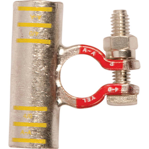 4/0, Positive, Flag, ECO-MAX Pure Copper Battery Terminal 4/0, Positive, Flag, ECO-MAX Pure Copper Battery Terminal