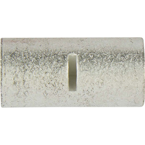 2/0 AWG, Butt Splice, Copper Non-Insulated Brazed Seam