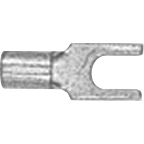 22-18 AWG, Fork, #4 Stud, Copper Non-Insulated Brazed Seam 22-18 AWG, Fork, #4 Stud, Copper Non-Insulated Brazed Seam