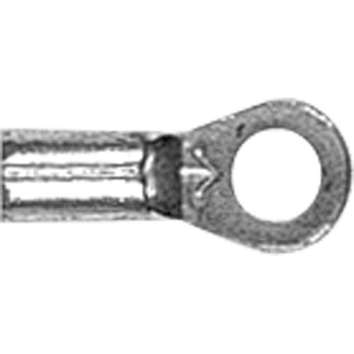 16-14 AWG, Ring, #6 Stud, Copper Non-Insulated Brazed Seam 16-14 AWG, Ring, #6 Stud, Copper Non-Insulated Brazed Seam