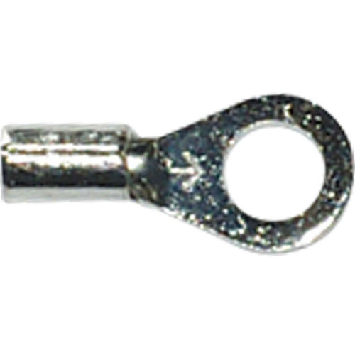 16-14 AWG, Ring, #10 Stud, Copper Non-Insulated Brazed Seam 16-14 AWG, Ring, #10 Stud, Copper Non-Insulated Brazed Seam