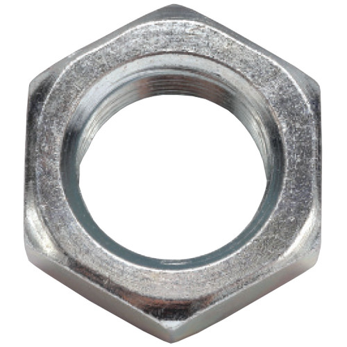 9/16"-12 Hex Jam Nut, Zinc Plated 9/16"-12 Hex Jam Nut, Zinc Plated