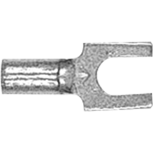 16-14 AWG, Fork, #8 Stud, Copper Non-Insulated Brazed Seam 16-14 AWG, Fork, #8 Stud, Copper Non-Insulated Brazed Seam