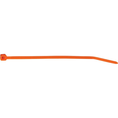 4.12" Orange Locking Cable Tie