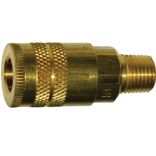 1/4" Body Size, 3/8" MPT Parker 20 Series Couplers (Industrial interchange) - PHB22E 1/4" Body Size, 3/8" MPT Parker 20 Series Couplers (Industrial interchange) - PHB22E