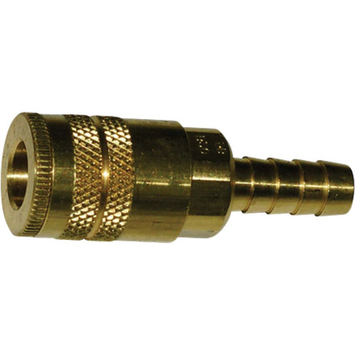 1/4" Body Size, 3/8" Hose Barb Parker 20 Series Couplers (Industrial interchange) - PHB205B