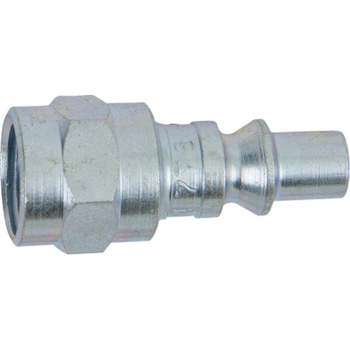 1/4" FPT, Milton A-Style ARO "210" interchange Series Plugs, Plated Case Hardened Steel,