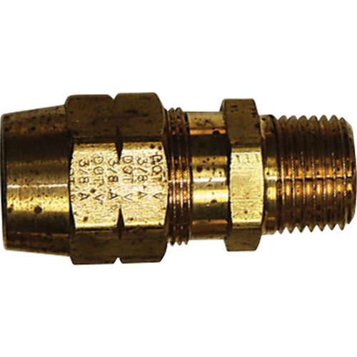 1/2" I.D., 1/2" NPT, Male Connector Hose Fittings, 338 B Series - 33808BY28 1/2" I.D., 1/2" NPT, Male Connector Hose Fittings, 338 B Series - 33808BY28