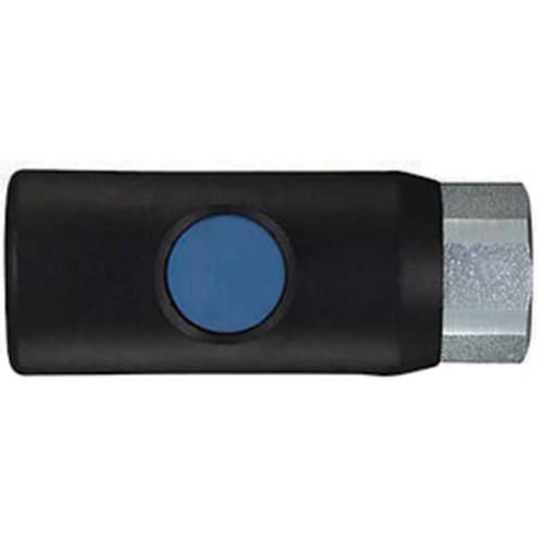 3/8" Body Size, 1/4" FPT Prevost Safety Push Button Couplers, Industrial interchange 3/8" Body Size, 1/4" FPT Prevost Safety Push Button Couplers, Industrial interchange