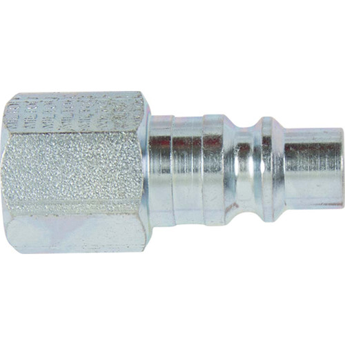 H Style Plug - 1/4" NTP Female - Plated Steel H Style Plug - 1/4" NTP Female - Plated Steel