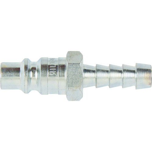 H Style Plug - 3/8" Hose Barb - Plated Steel H Style Plug - 3/8" Hose Barb - Plated Steel