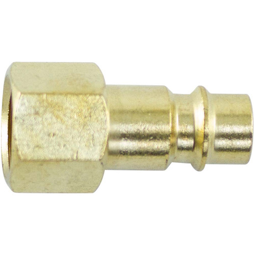 1/4" Brass V Plug - Female 1/4" Brass V Plug - Female