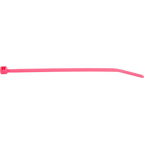 Fluorescent Cable Tie - Pink, 18 Tensile Strength Fluorescent Cable Tie - Pink, 18 Tensile Strength