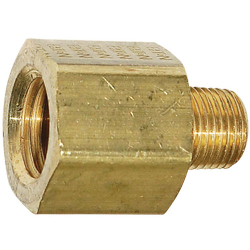 1/8 FPT x 1/8" MPT, Brass Pipe Adapter - 3200X2 1/8 FPT x 1/8" MPT, Brass Pipe Adapter - 3200X2