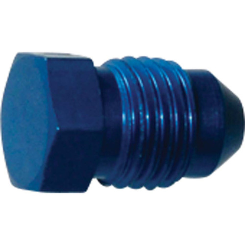 1/2" Tube Size, 37 Degree Flare Pressure Plug, Aluminum