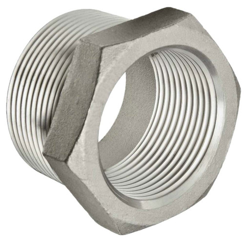 3/8 x 1/4 Hex Bushing Pipe Fittings, 316 SS